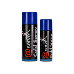 Een bus coldspray van @Serve van 400 ml en 200 ml