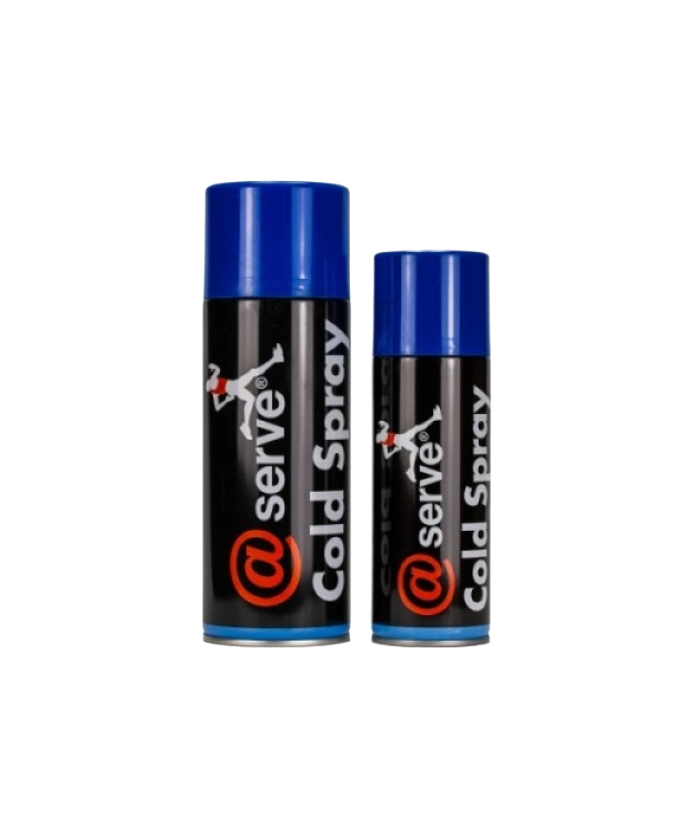 Een bus coldspray van @Serve van 400 ml en 200 ml