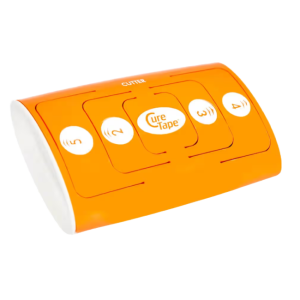 vooraanzicht curetape cutter
