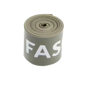 vooraanzicht Fasciq flossband grijs 5 cm