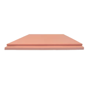2 keer de foam roze 22 x 45 cm liggend op elkaar