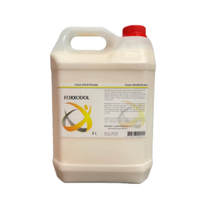 Een jerrycan met daarin 5L aan foxxodol