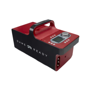 Een rood-zwarte game ready unit