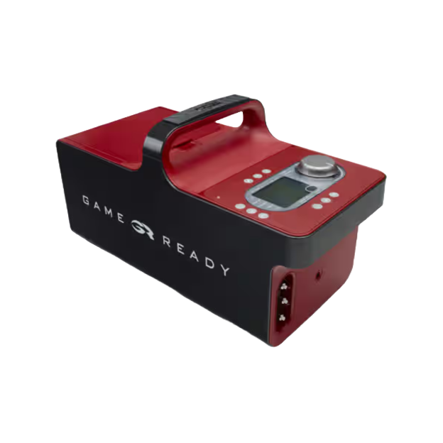 Een rood-zwarte game ready unit