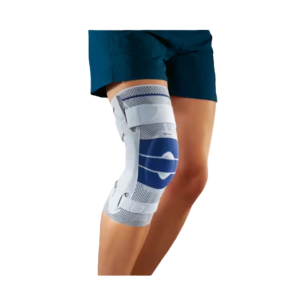 Een Genutrain S Bauerfeind om een pasvorm knie
