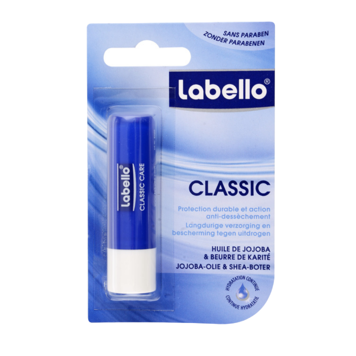 labello classic care in de verpakking
