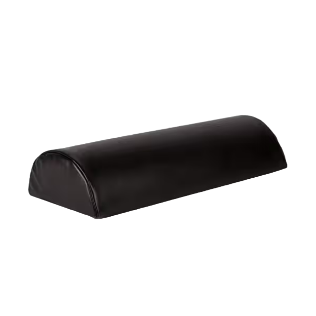 Een half ronde massagerol zacht van 60x21x11cm