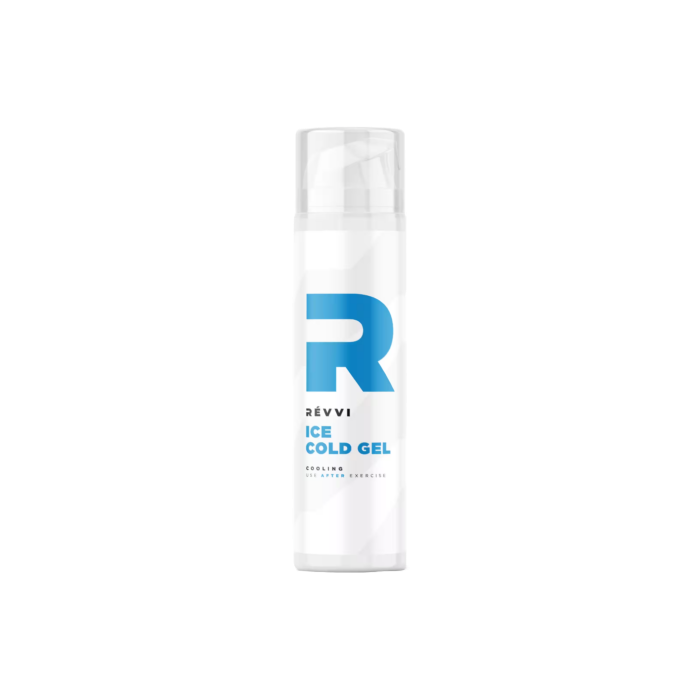Een fles Revvi Ice Cold gel