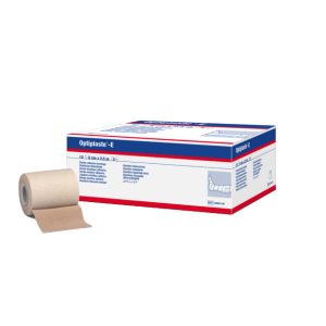 Een omdoos optiplaste-E 8cm met daarin 12 rollen