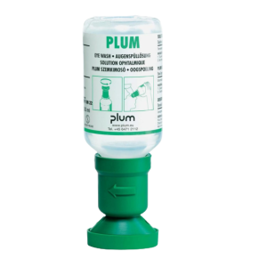 Een Plum oogspoelfles met een inhoud van 200ml