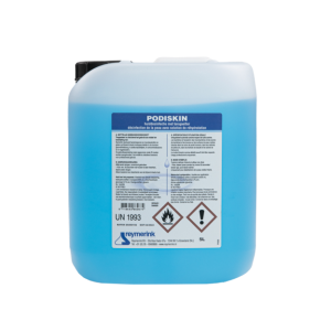 Een jerrycan met daarin 5L aan Podiskin