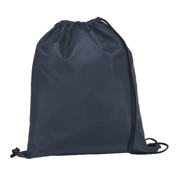 Polyester tas incl. koord (donkerblauw) - Fysiomaterialen