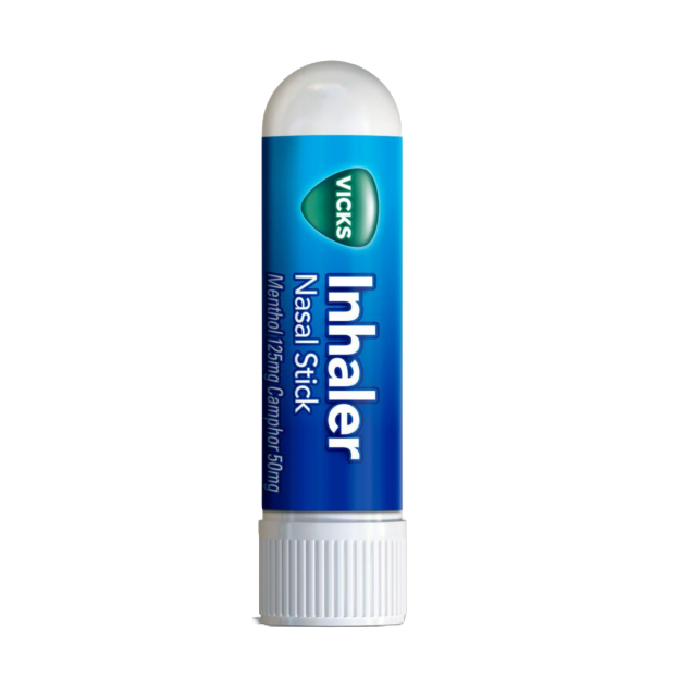 Vicks inhaler los van de verpakking