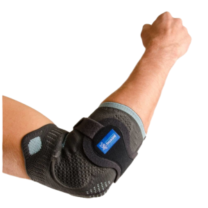 De Thuasne Silistab epi elleboogbrace om een pasvorm elleboog