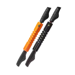 Een oranje en zwarte Foamroller the grid STK