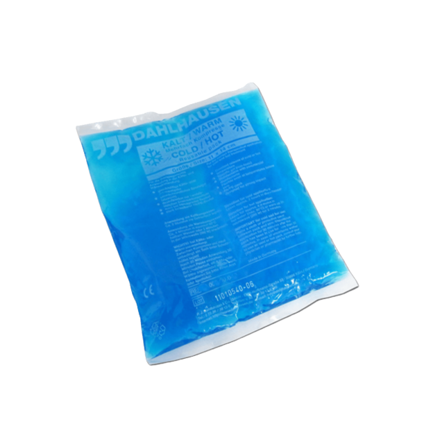 Een Hot-cold pack met een afmeting van 10x14cm