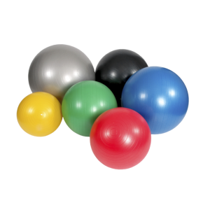 6 Mambo balansballen in verschillende kleuren en afmetingen