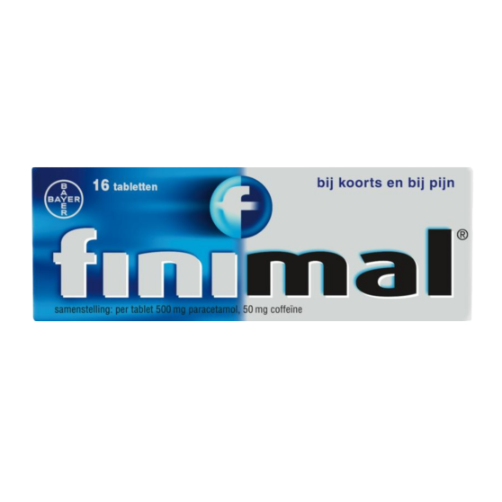 Doosje finimal met 16 tabletten