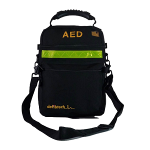 vooraanzicht draagtas defibtech lifeline AED