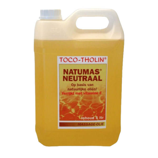 Tholin Material Toco-Tholin Massageolie Natumas Neutraal - Fysiomaterialen