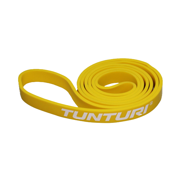 De Tunturi power band in het geel.