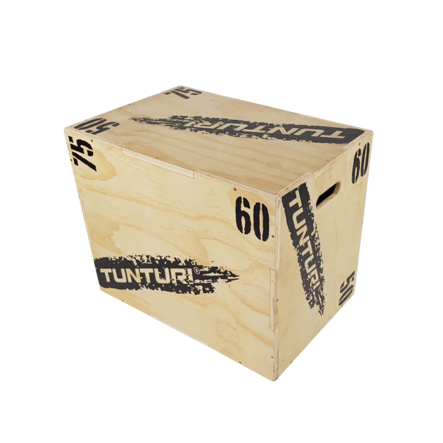 De Tunturi plyo box hout