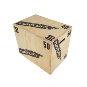 De Tunturi plyo box hout.