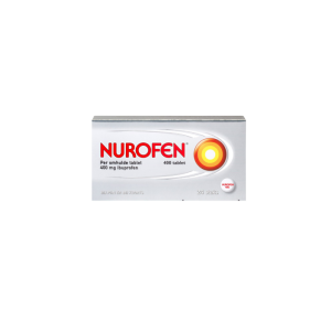Doosje gevuld met 24 tabletten Nurofen met 400 mg met tablet.