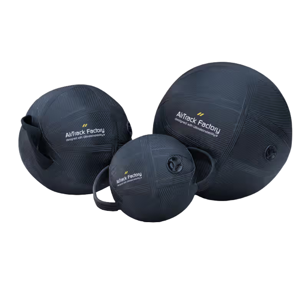 3 Airtrack aquaballen van verschillende grootte