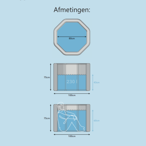 Nubis IceBath (inclusief opdruk eigen logo) - Afbeelding 3