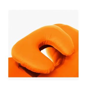 Een gezichtskussen die je kunt gebuiken op de opblaasbare Nubis massagetafel.