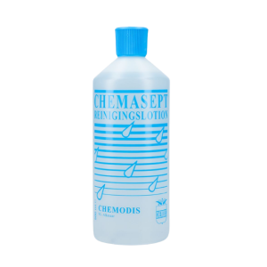Een flesje met daarin 500 ml aan chemasept