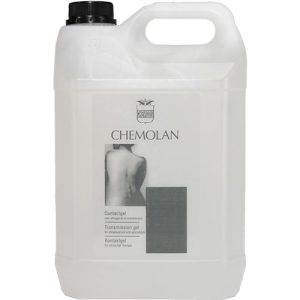 Een 5 liter chemolan massageolie.