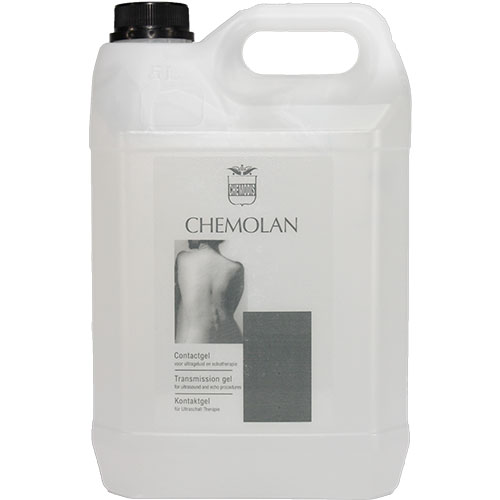Een 5 liter chemolan massageolie.