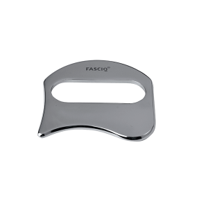 De grijze fasciq grip met groot gat.
