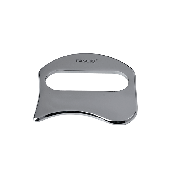 De grijze fasciq grip met groot gat.