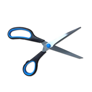 Kinesiotape schaar in het blauw