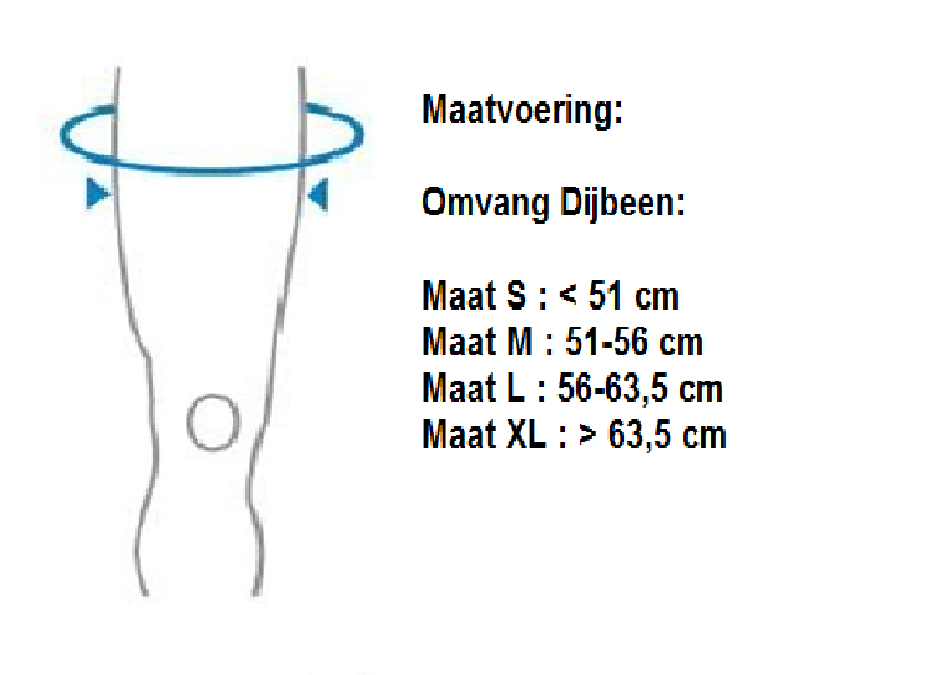 Dijbeenbandage Secutex - Afbeelding 2