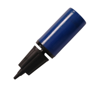 Een Mambo snelpomp in de kleur blauw