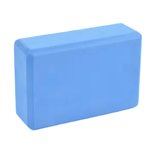 Een Mambo Max Yoga blok in de kleur blauw.