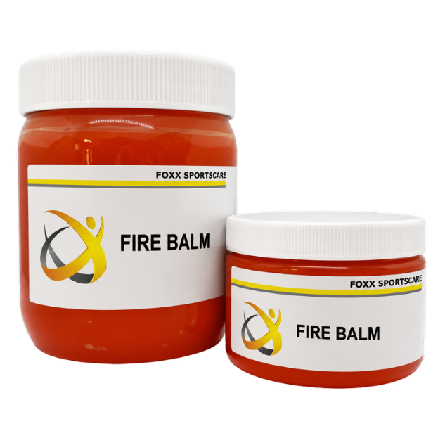 De Fire Balm in potten van 375 en 125 gram.