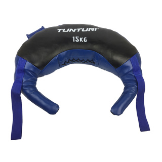 De blauwe tunturi bulgarian bag van 15kg