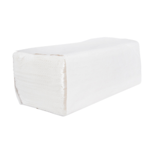 Een pak handdoekpapier met z-vouw