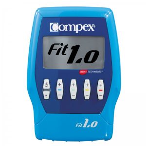 Een blauwe compex fit 1.0