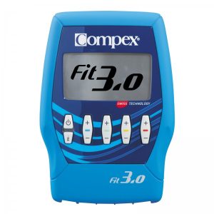 Een compex 3.0 blauw en van bovenaf de foto.