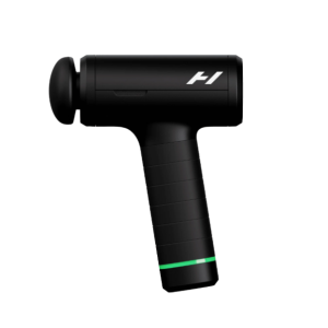 Een zijaanzicht van de Hyperice Hypervolt pro 3