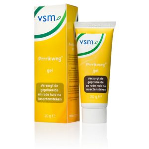 Een tube met daarin 20gram aan prrrikweg gel