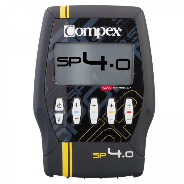 De Compex SP 4.0 in het zwart.