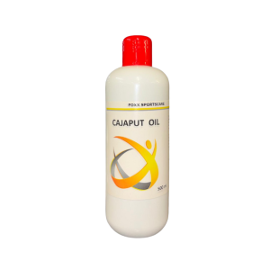 Een fles Foxx Cajaputi Olie van 500 ml