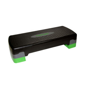 Een zwarte Tunturi Aerobic Step Easy
